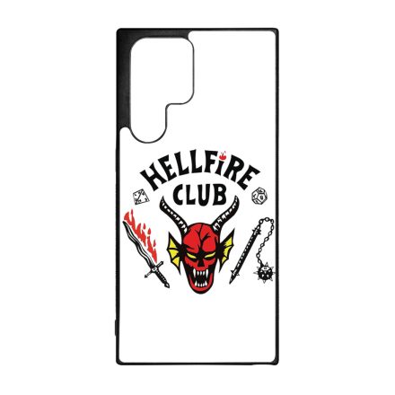 Hellfire Club - White - Stranger Things Samsung Galaxy S23 Ultra tok
