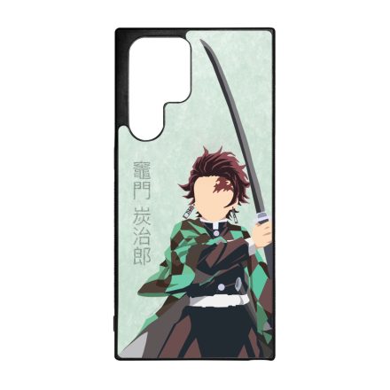Tanjiro Minimal Art - Demon Slayer Samsung Galaxy S23 Ultra tok