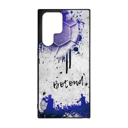 Kerd a neveddel BLUE kezilabda mintas Samsung Galaxy S23 Ultra tok