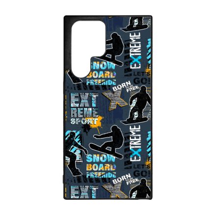 Born to be free Snowboard Samsung Galaxy S23 Ultra tok
