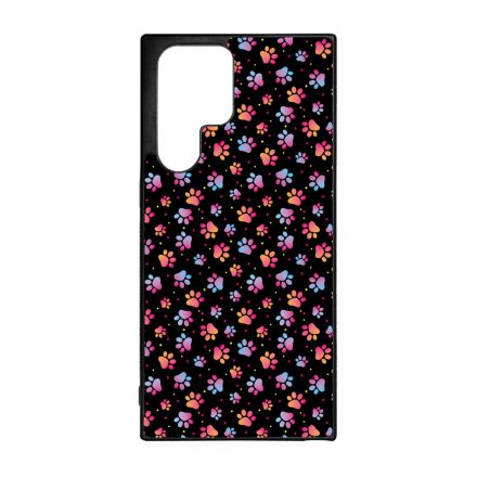 Szépséges kutyamancs mintás Samsung Galaxy S23 Ultra tok