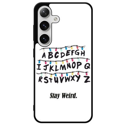 Stay Weird - Stranger Things Samsung Galaxy S24 Plus tok