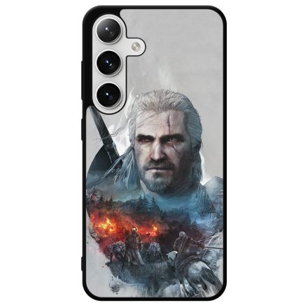 the Witcher Artwork Vaják Geralt of Rivia Samsung Galaxy S24 Plus tok