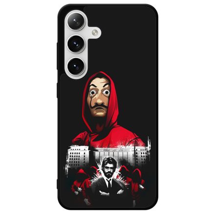 Team Profesor nagypenzrablas lacasadepapel Samsung Galaxy S24 Plus tok