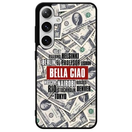 Bella Ciao MONEY nagypenzrablas lacasadepapel Samsung Galaxy S24 Plus tok