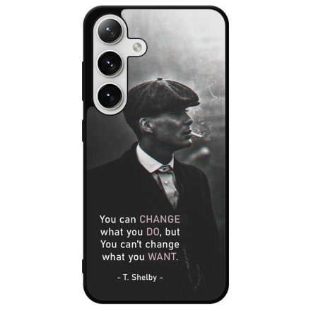 Tommy Shelby Change idezet peaky blinders Samsung Galaxy S24 Plus tok