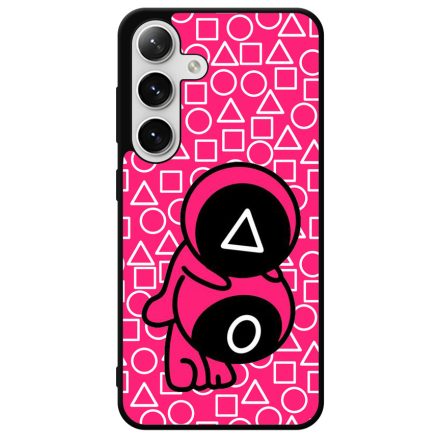 Squid Game roszaszin cuki katona mintas Samsung Galaxy S24 Plus tok