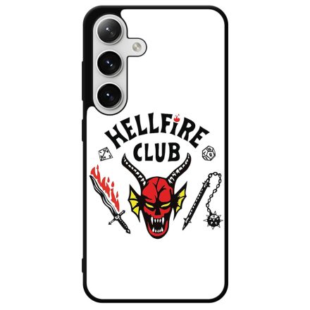 Hellfire Club - White - Stranger Things Samsung Galaxy S24 Plus tok