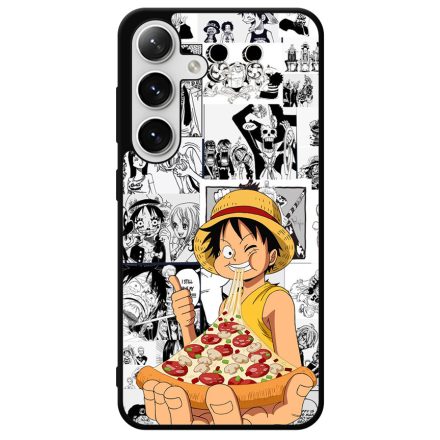Monkey D Luffy Pizza - One Piece Samsung Galaxy S24 Plus tok