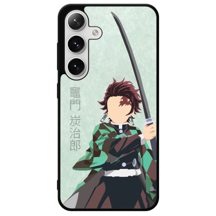 Tanjiro Minimal Art - Demon Slayer Samsung Galaxy S24 Plus tok