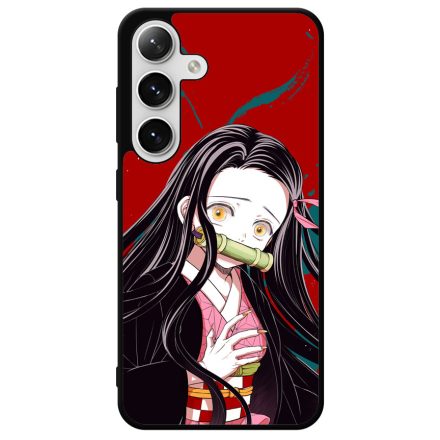 Nezuko RED Art - Demon Slayer Samsung Galaxy S24 Plus tok