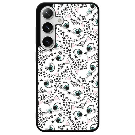 Szépséges cica szemek Samsung Galaxy S24 Plus tok