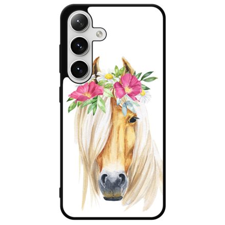 Csodaszép rajzolt lovas Samsung Galaxy S24 Plus tok