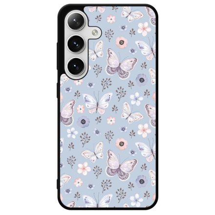 Aranyos kek pillangos Samsung Galaxy S24 Plus tok