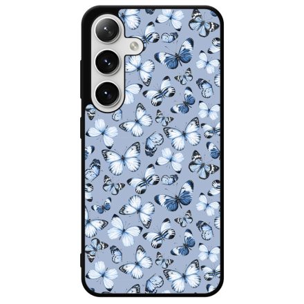 Szepseges kek pillangok Samsung Galaxy S24 Plus tok