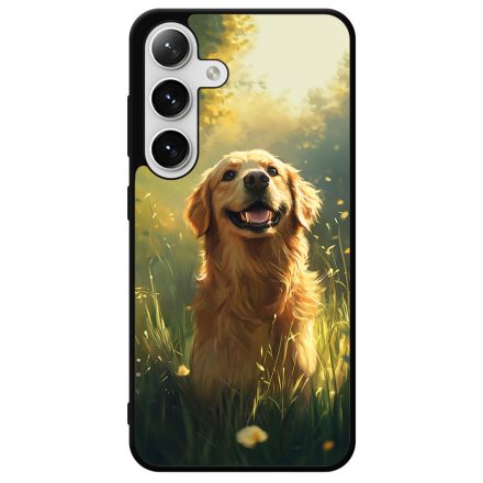 Golden Retriever Samsung Galaxy S24 Plus tok