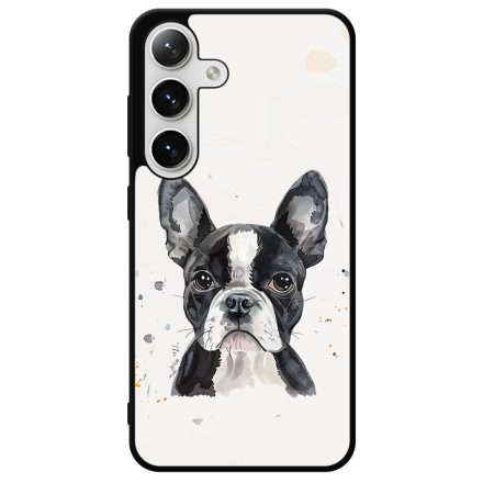 Boston Terrier Samsung Galaxy S24 Plus tok