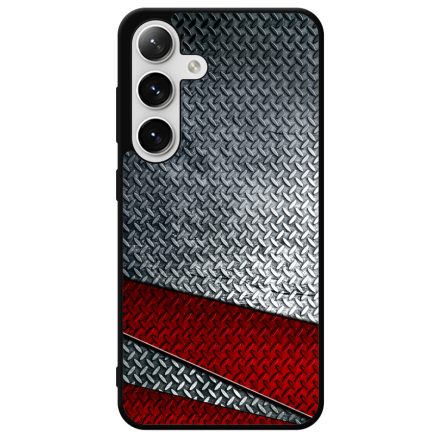 Acéllemez vörös sávval Samsung Galaxy S24 Plus tok