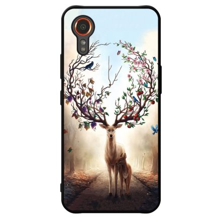 erdő szarvas őz négy évszak Samsung Galaxy Xcover 7 tok