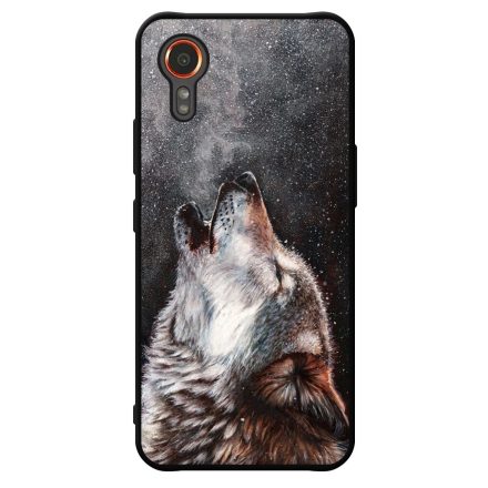 téli farkas wolf art Samsung Galaxy Xcover 7 tok