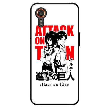 Eren & Mikasa - AOT Attack on titan Samsung Galaxy Xcover 7 tok