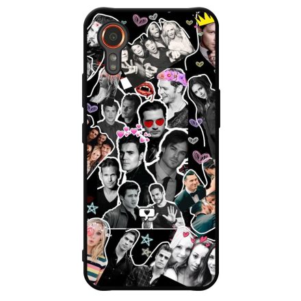 Vámpírnaplók montázs Vampire diaries Samsung Galaxy Xcover 7 tok