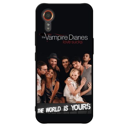Vampire Diaries- world is yours Vámpírnaplók Samsung Galaxy Xcover 7 tok