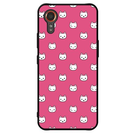PINK Kitty Cat - cicás Samsung Galaxy Xcover 7 tok