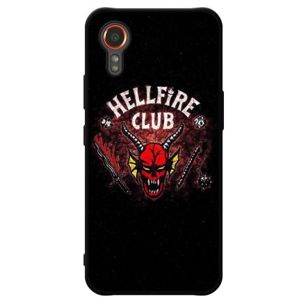 Hellfire Club - Black - Stranger Things Samsung Galaxy Xcover 7 tok