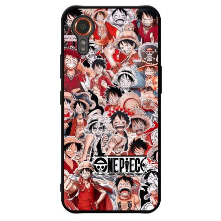 Monkey D Luffy Collage - One Piece Samsung Galaxy Xcover 7 tok