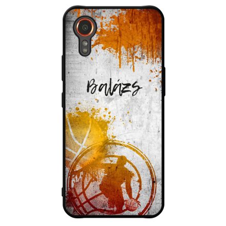 Kerd a Neveddel Grunge Kosarlabda Samsung Galaxy Xcover 7 tok