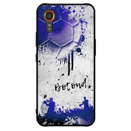Kerd a neveddel BLUE kezilabda mintas Samsung Galaxy Xcover 7 tok