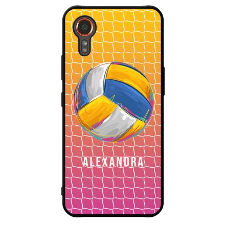 Kerd a neveddel Csajos Roplabda mintas Samsung Galaxy Xcover 7 tok
