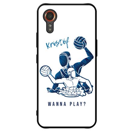 Blue For Him Vizilabda mintas Samsung Galaxy Xcover 7 tok