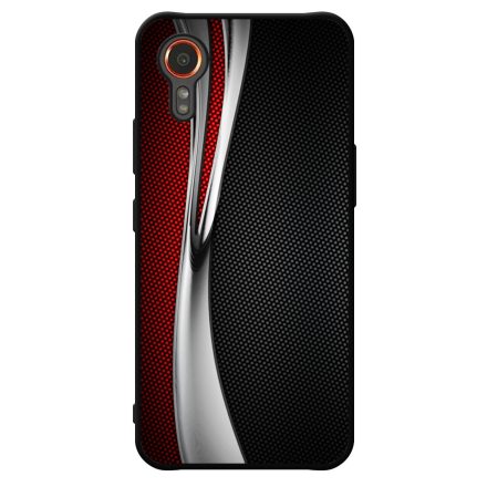 Silver Wave karbon mintás Samsung Galaxy Xcover 7 tok