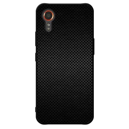 Speaker fekete metál mintás Samsung Galaxy Xcover 7 tok
