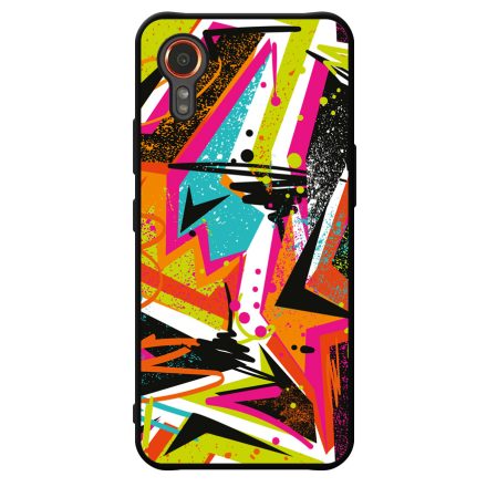 Abstract Orange Graffiti Samsung Galaxy Xcover 7 tok