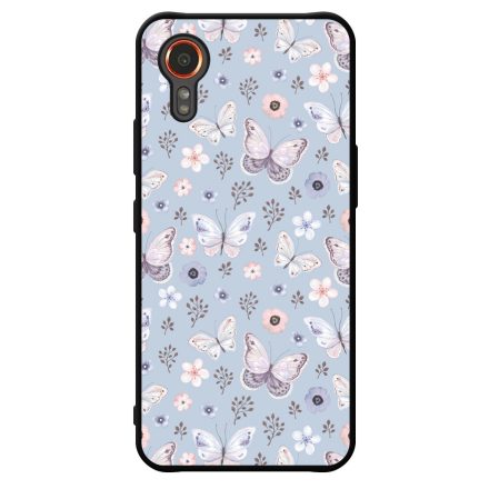 Aranyos kek pillangos Samsung Galaxy Xcover 7 tok