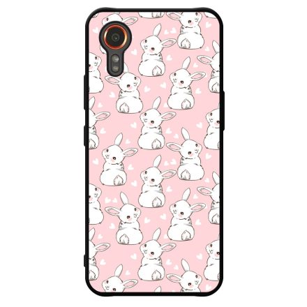 Szivecskes nyuszik Samsung Galaxy Xcover 7 tok