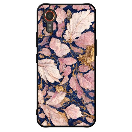 Gyönyörű rózsaszín aranyos virág Art Samsung Galaxy Xcover 7 tok