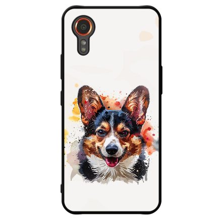 Színes Corgi Samsung Galaxy Xcover 7 tok