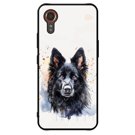 Fekete Belga juhászkutya Samsung Galaxy Xcover 7 tok