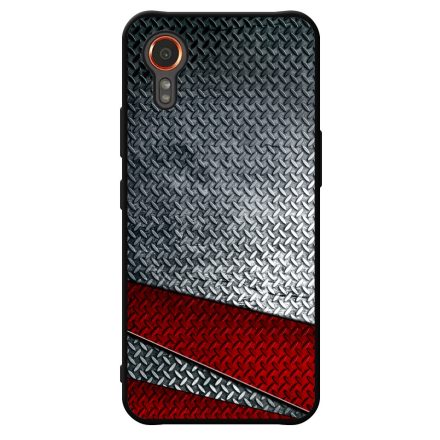 Acéllemez vörös sávval Samsung Galaxy Xcover 7 tok