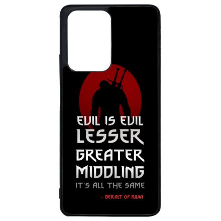 Evil is evil the Witcher Vaják Netflix Xiaomi 11T/11T Pro tok