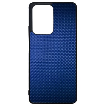 Gyönyörű kék karbon fiber mintás Xiaomi 11T/11T Pro tok