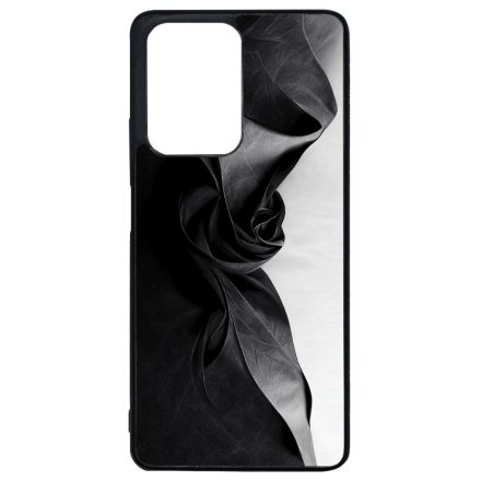 Szatén hatású fekete-fehér Art Xiaomi 11T/11T Pro tok