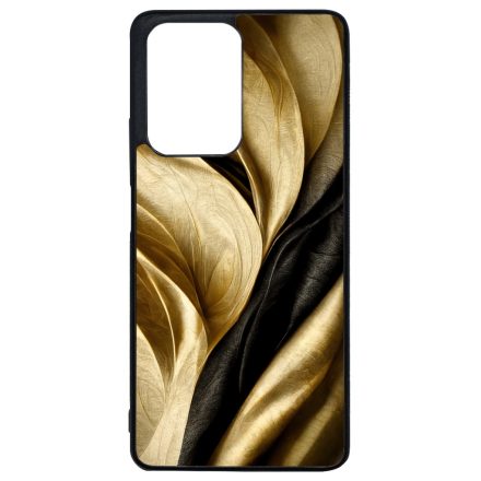 Fekete-arany mintás szatén hatású Art Xiaomi 11T/11T Pro tok