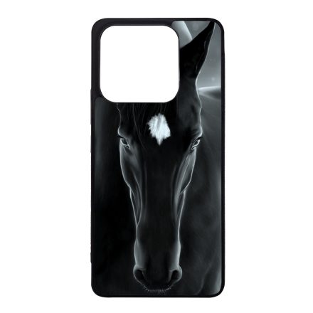 lovas fekete ló Xiaomi szilikon tok