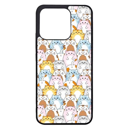 Tündéri Kawaii cica mintás Xiaomi Mi 13 tok