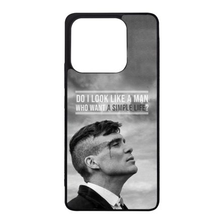Tommy Shelby simple life idezet peaky blinders Xiaomi szilikon tok